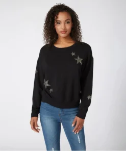 Karen Kane Embellished Star Top Women’s Tops