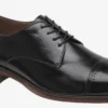Johnston+Murphy Johnston & Murphy Sayer Black Cap Toe Shoes