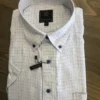FX/Fusion FX Fusion White Short Sleeve Multi Micro Check Big & Tal