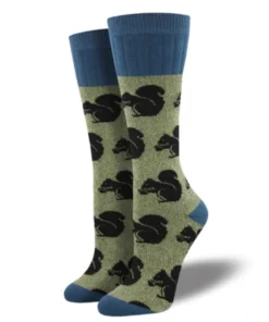 Women’s Socks & Footies Sock Smith Outlands Squirrel