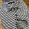Serica Blu Pinstripe Dress Shirt