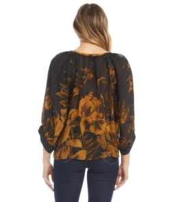 Karen Kane Blouson Sleeve Top