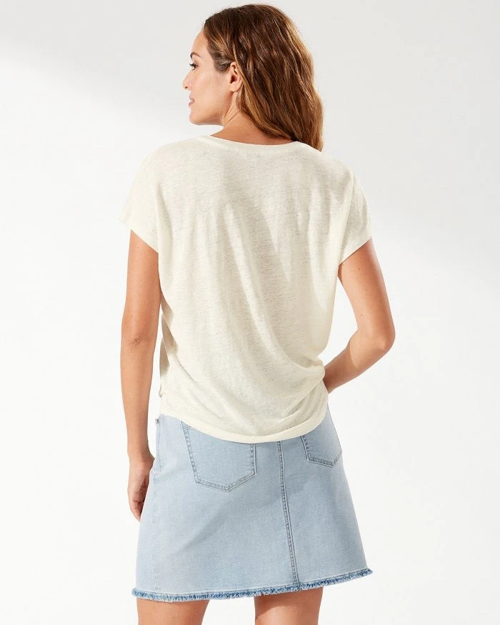 Wellensteyn Women’s Tops Tommy Bahama Linnea VNeck SS 4 Wellensteyn Women’s Tops Tommy Bahama Linnea VNeck SS