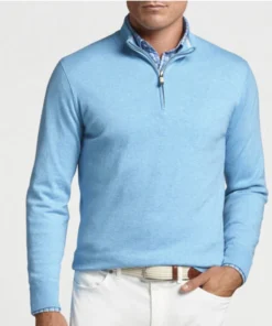 Peter Millar Crest Quarter Zip Men’s Tops