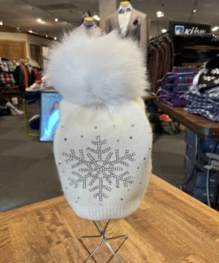 Mitchie's Snowflake Sparkle With Fox Fur