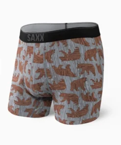 SAXX Quest Grey Grizzly Grain Underwear