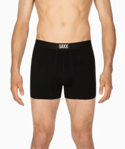 SAXX Ultra Boxer Brief Black Underwear