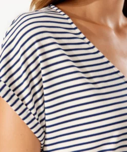Women’s Tops Tommy Bahama Kauai Stripe V-Neck 15 Women’s Tops Tommy Bahama Kauai Stripe V-Neck