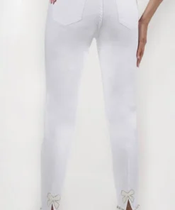 Frank Lyman Denim Pearls Rinestones Women’s Bottoms